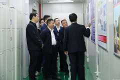 宜春市电子信息产业链招商小分队莅临九游体育·官方端网站-九游体育(中国)参观调研